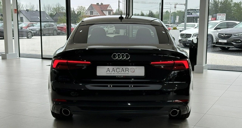 Audi A5 cena 126900 przebieg: 126662, rok produkcji 2018 z Dobczyce małe 781